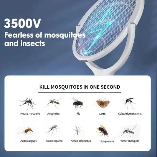 "5-in-1 Electric Mosquito Swatter"