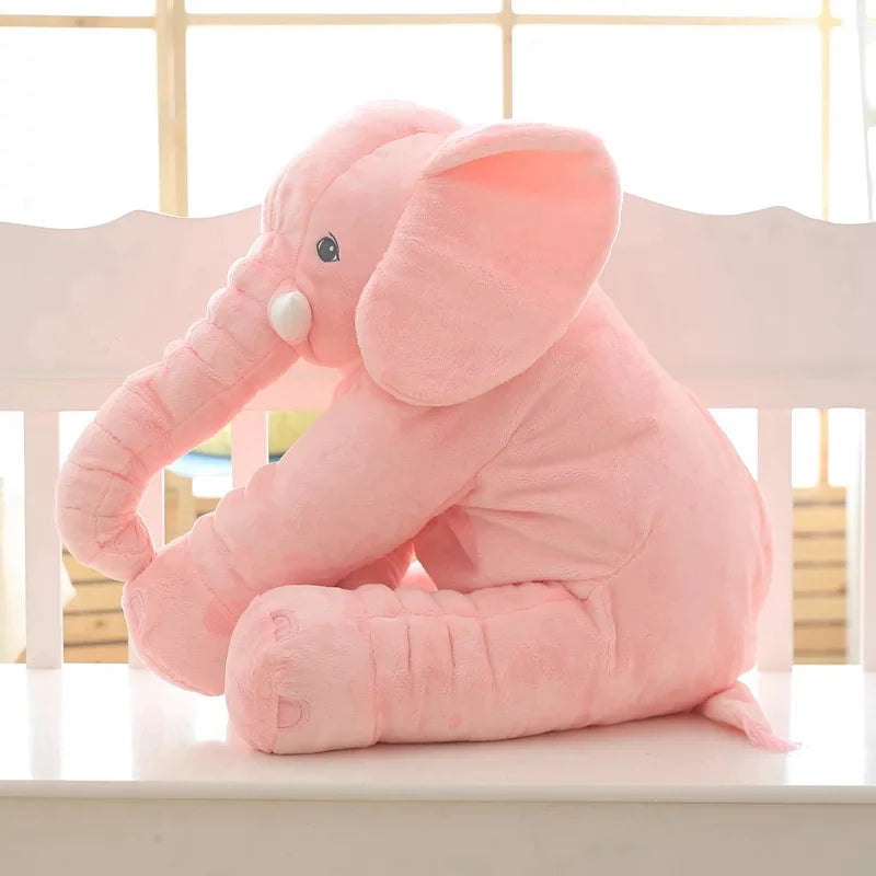Baby Elephant Plush Pillow Toy - Large Stuffed Animal