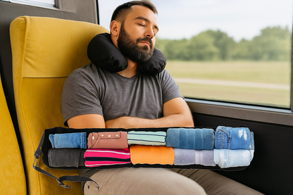 U-Shape Neck Cushion Pillowcase - Storage Bag