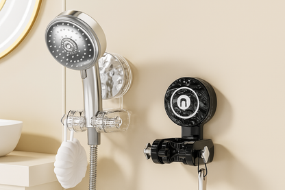 Flexible Suction Shower Support - Quick Setup for Bathrooms & Fitness Centers