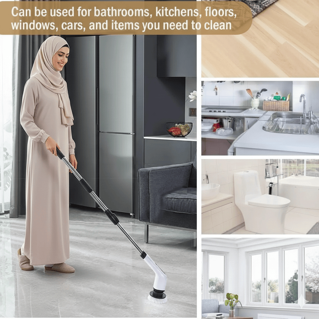 Electric Cleaning Scrubber