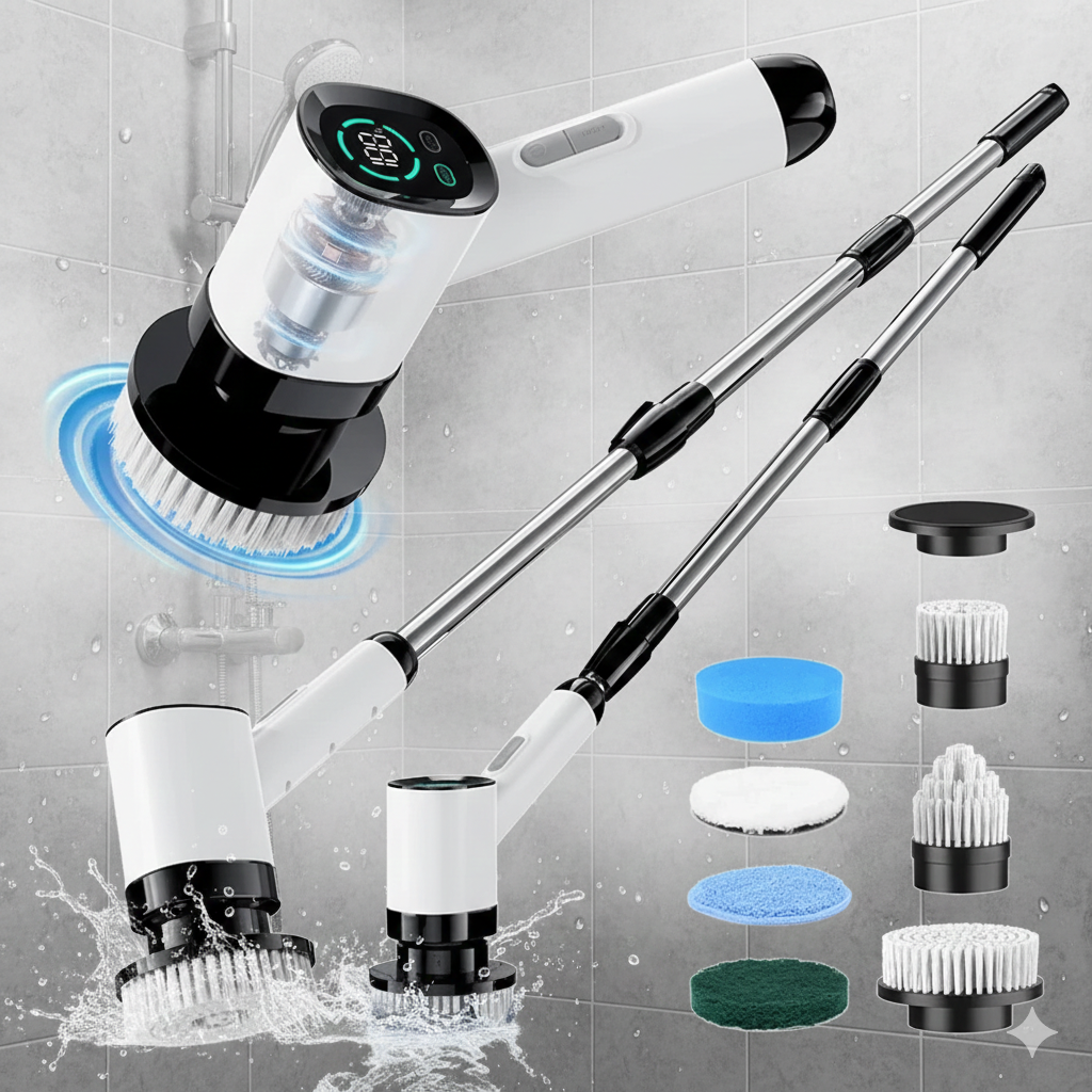 Electric Cleaning Scrubber