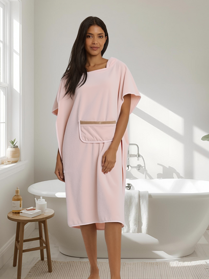 Cozy Bathrobe with Hood