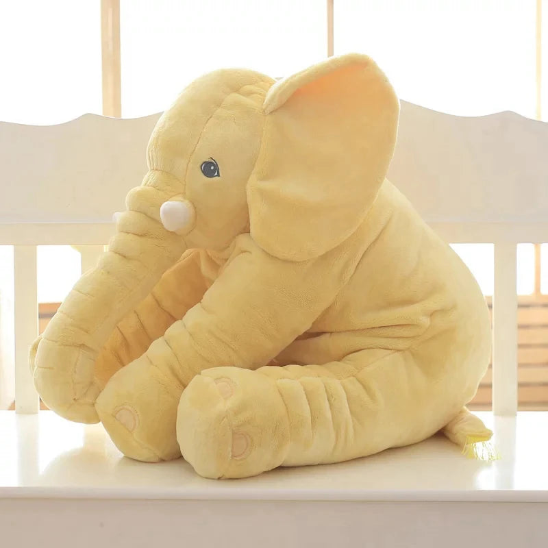 Baby Elephant Plush Pillow Toy - Large Stuffed Animal
