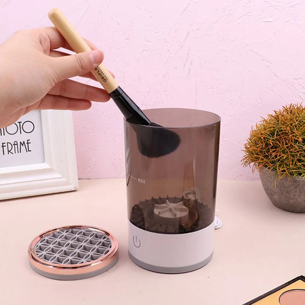 Automatic Rotating Makeup Brush Cleaner - Brush Washing Machine