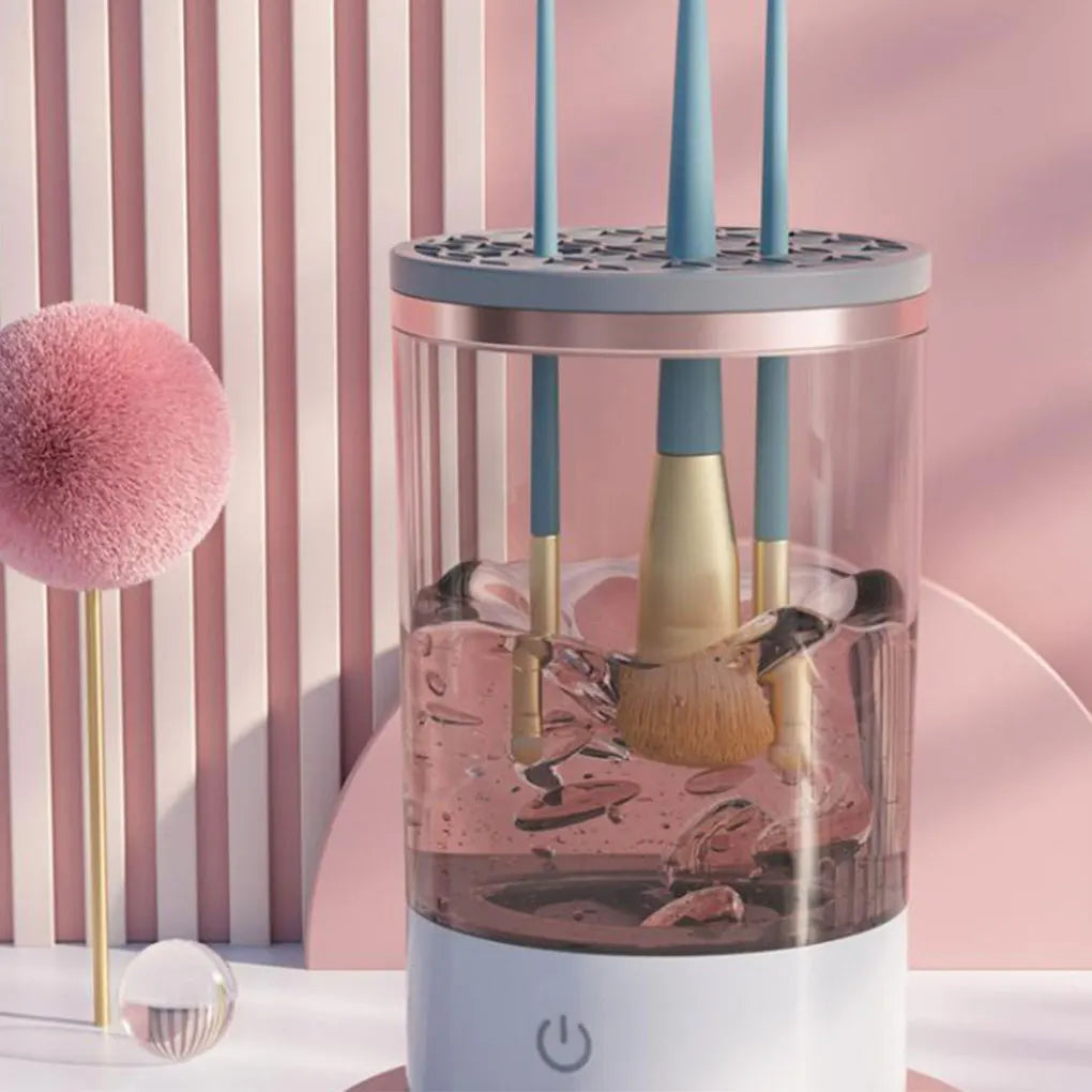 Automatic Rotating Makeup Brush Cleaner - Brush Washing Machine