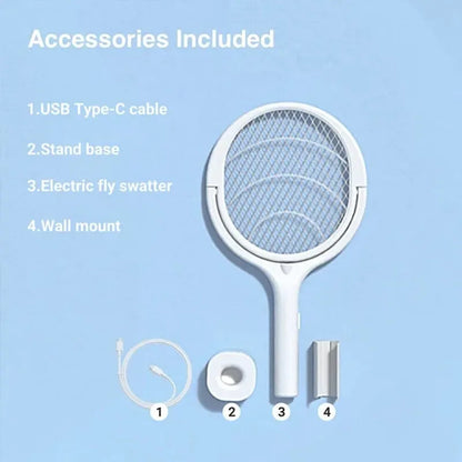 "5-in-1 Electric Mosquito Swatter"