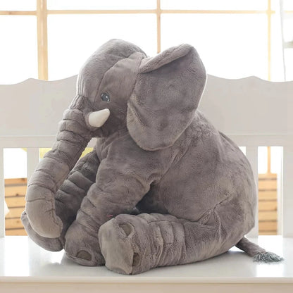 Baby Elephant Plush Pillow Toy - Large Stuffed Animal