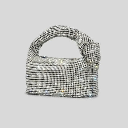 Rhinestones Crystal Knot Evening Purse & Tote