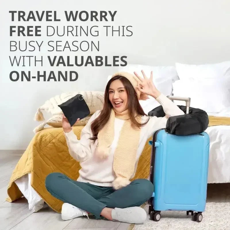 U-Shape Neck Cushion Pillowcase - Storage Bag