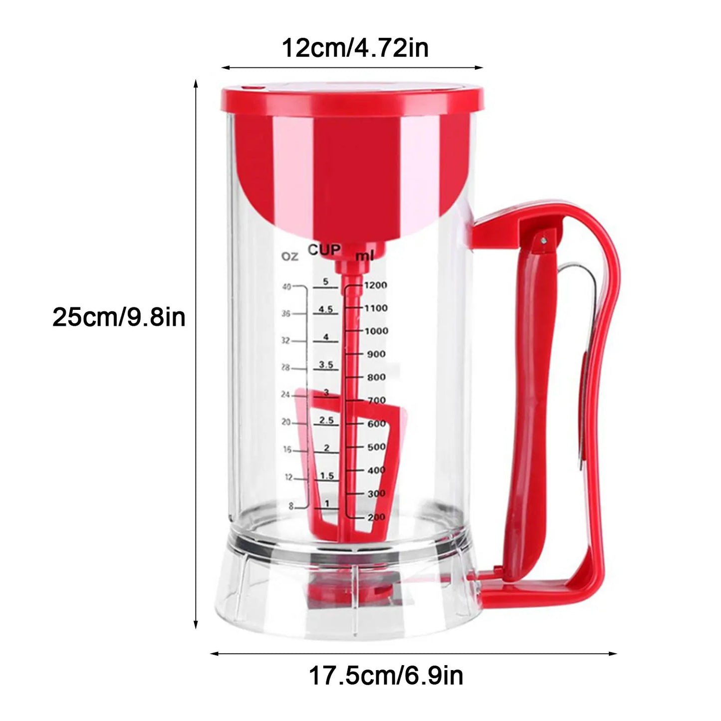 Cupcake & Pancake Batter Mixer & Dispenser Baking Tool