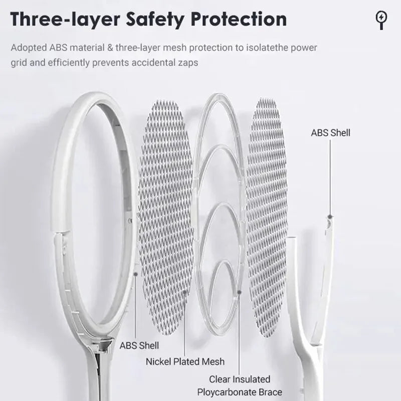 "5-in-1 Electric Mosquito Swatter"