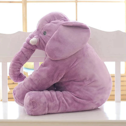 Baby Elephant Plush Pillow Toy - Large Stuffed Animal