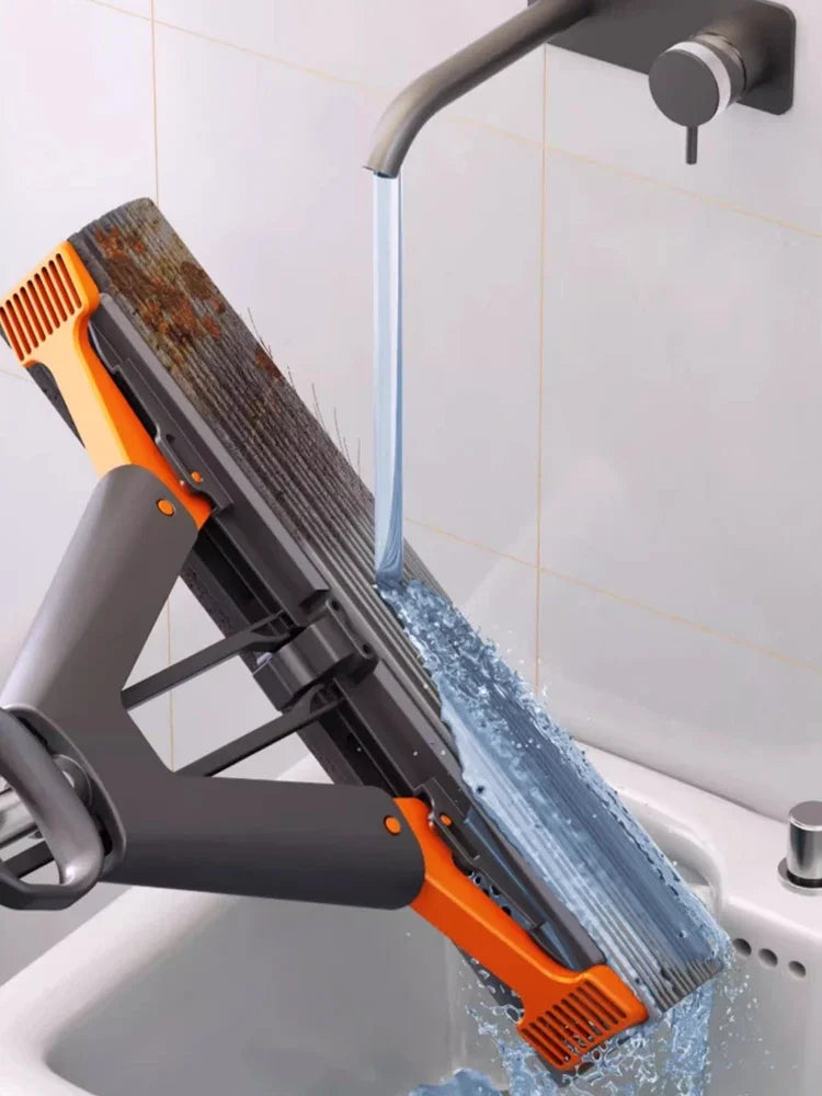 Collodion Mop Set - Foldable Hand-Free Squeeze