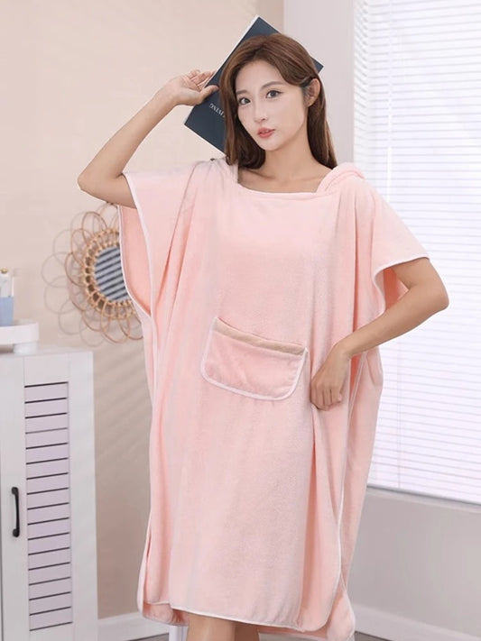 Cozy Bathrobe with Hood