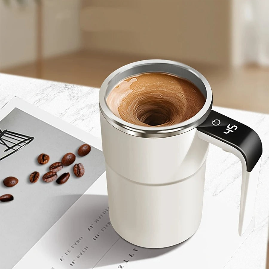 Stainless Steel Automatic Stirring Cup - قهوة محمولة
