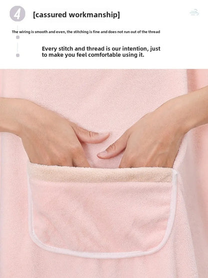 Cozy Bathrobe with Hood