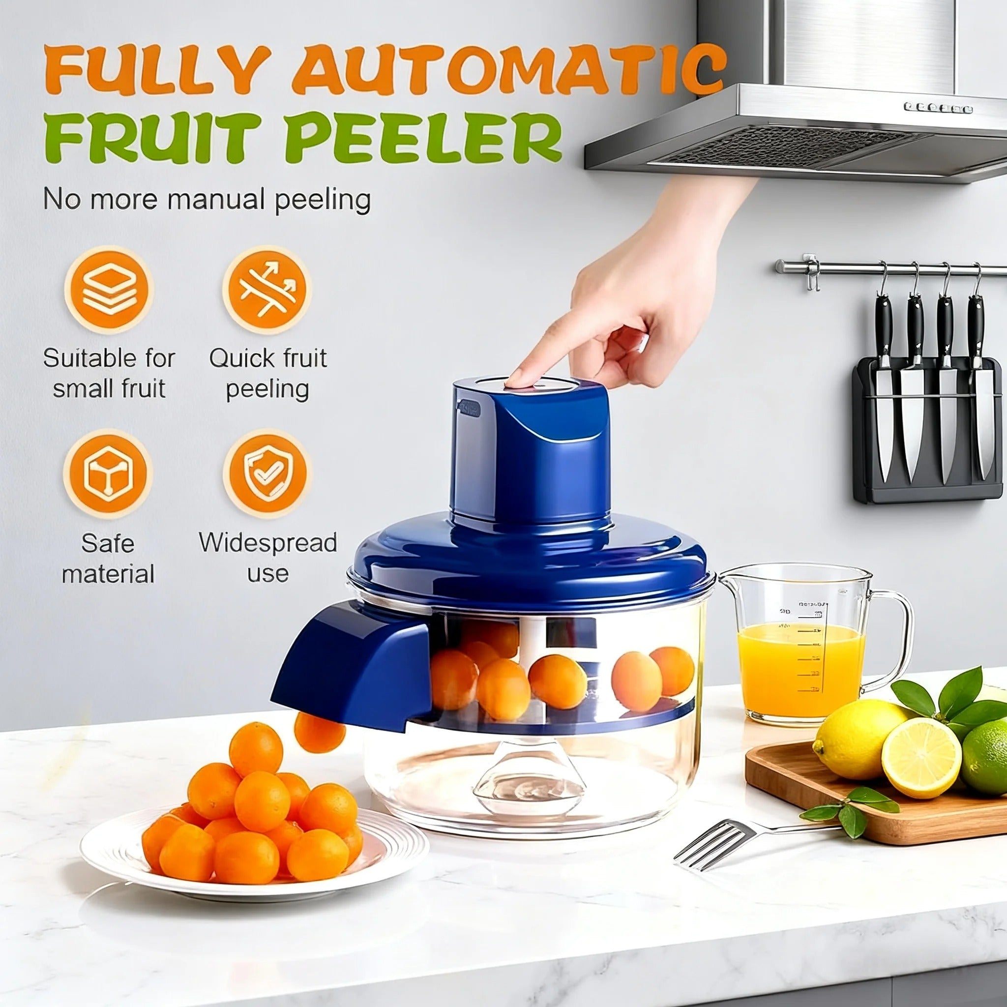 Automatic Fruit Peeler Machine - آلة تقشير الفواكه الصغيرة الأوتوماتيكية