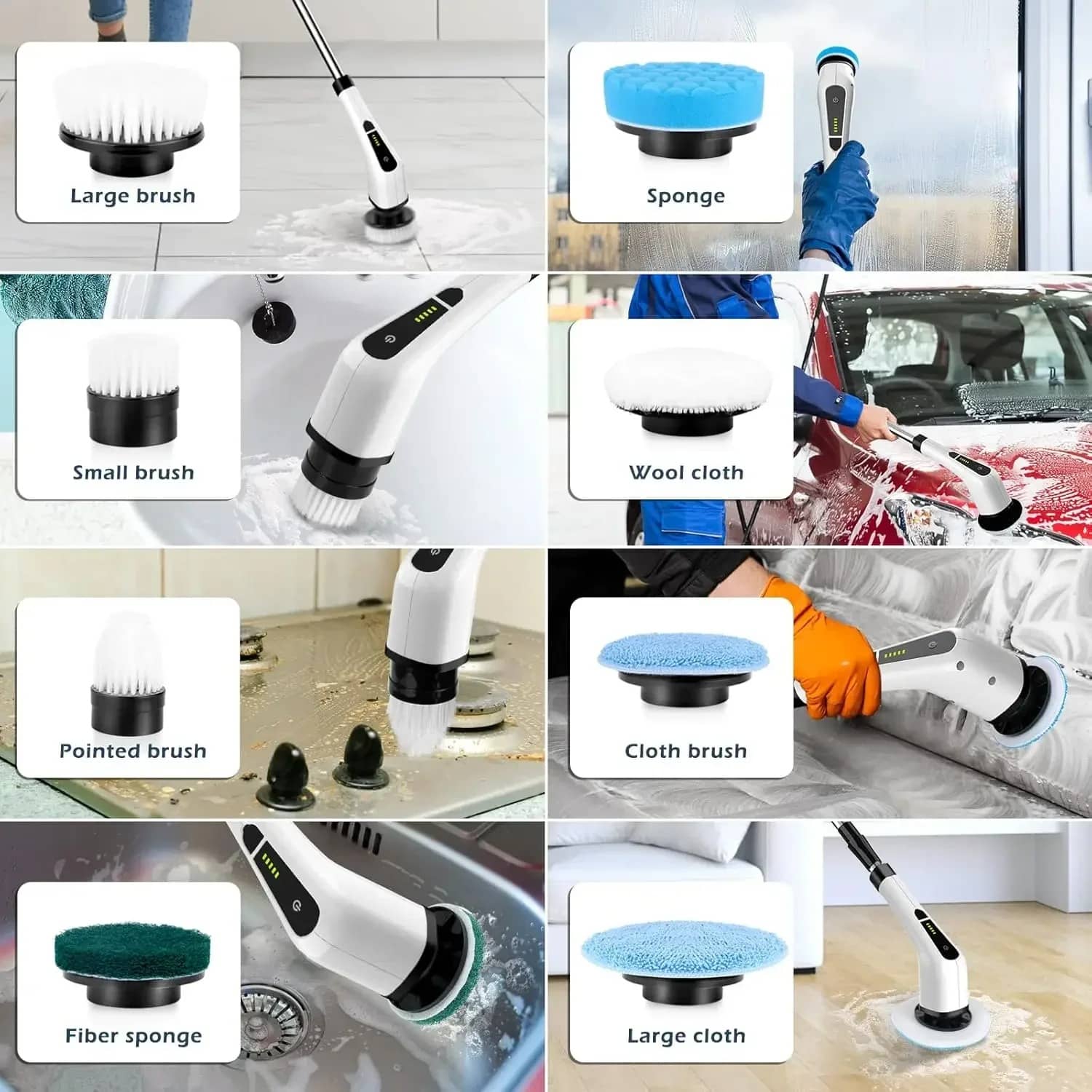 Electric Cleaning Scrubber